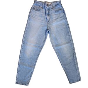 Levi's High Loose Taper Jeans Light Wash High Waist Relaxed Fit 90s Style W26